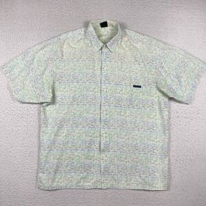 Gotcha Shirt Mens Large Vintage Tribal Travel Vacation Surfer Skater Casual Work